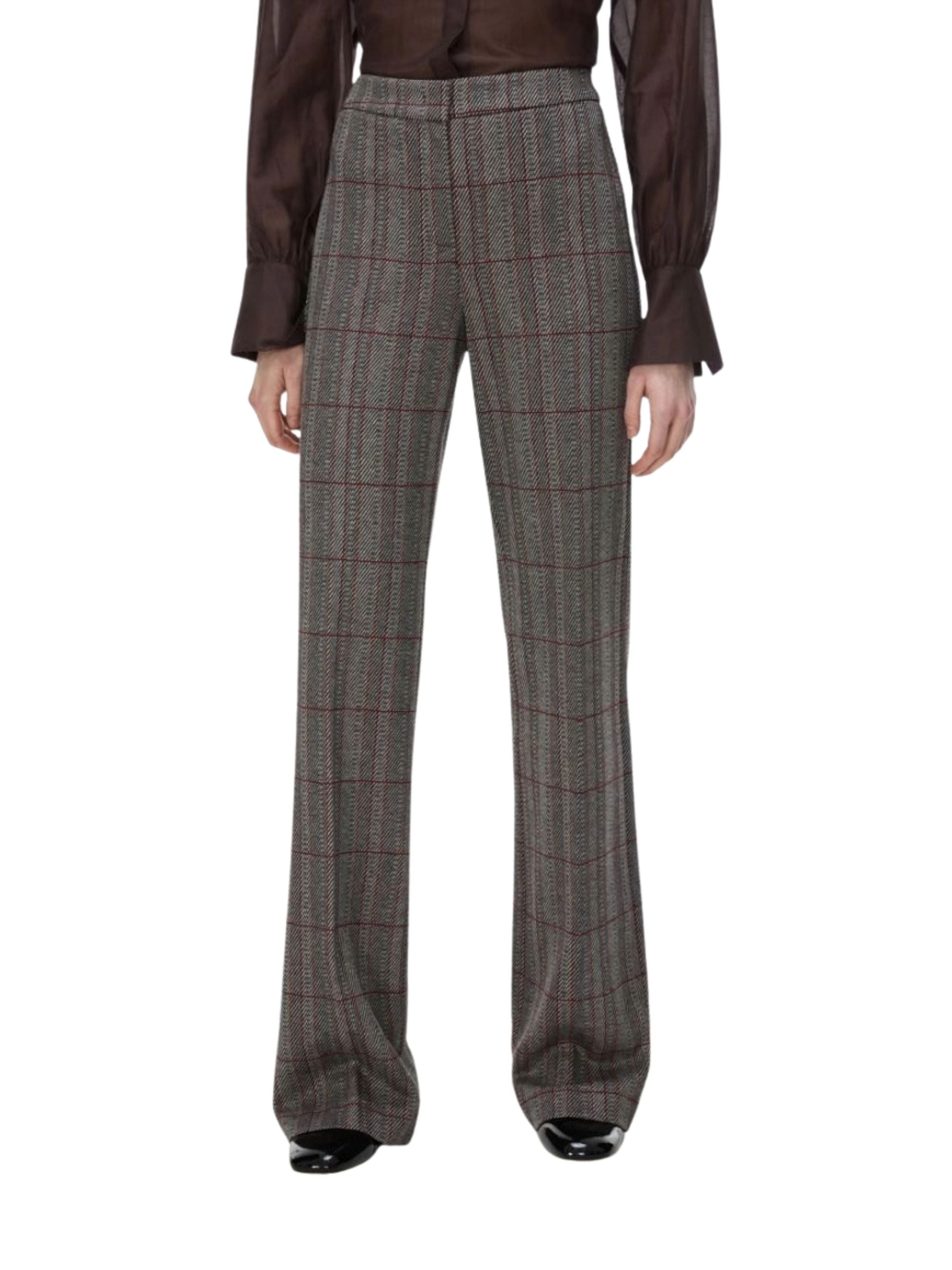 Pantaloni Iblues donna jacquard - Nero