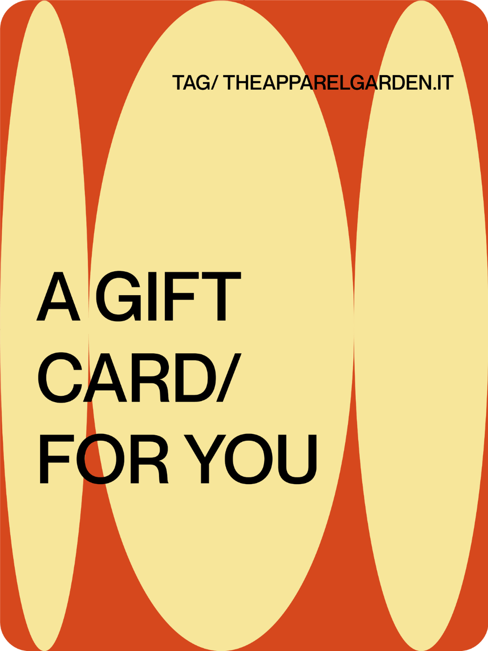 Gift Card Tag 200€ / Carta regalo Tag - Validità  18 mesi