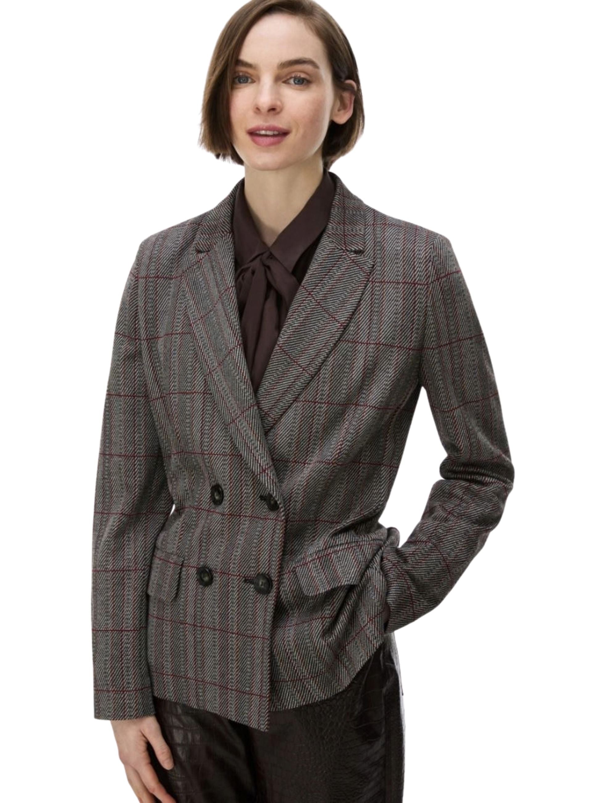 Giacca Iblues donna jacquard - Nero