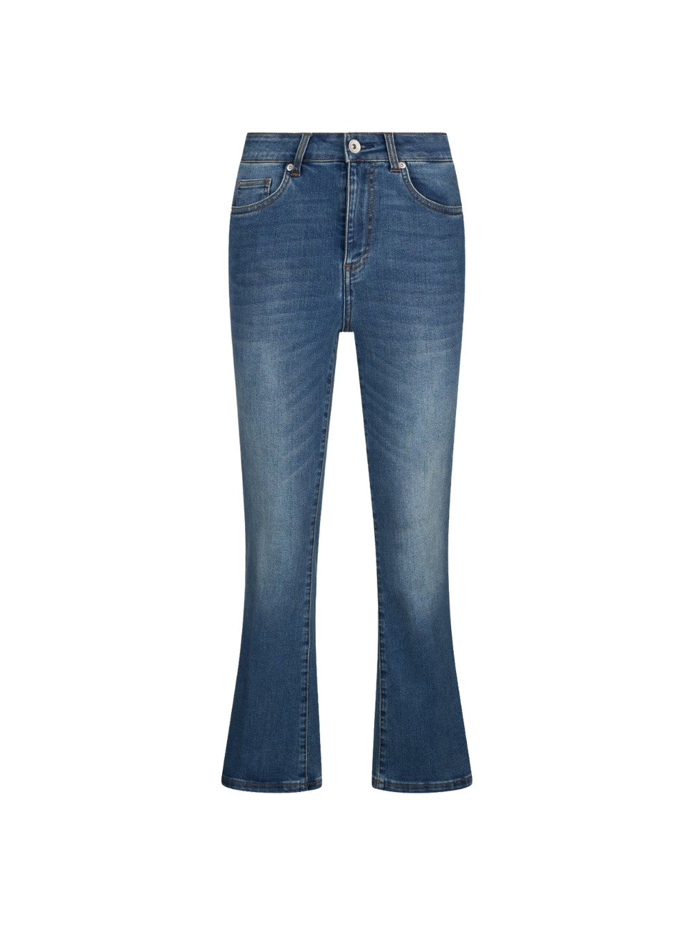 Jeans Liu Jo donna flare cropped - Blu