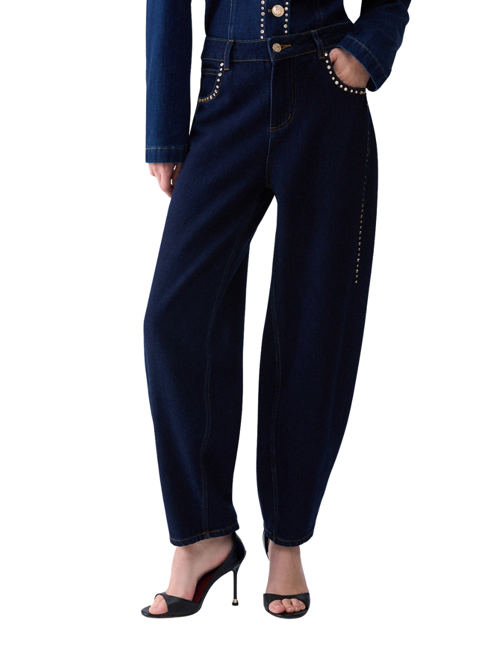 Jeans Liu Jo donna a vita alta - Blu