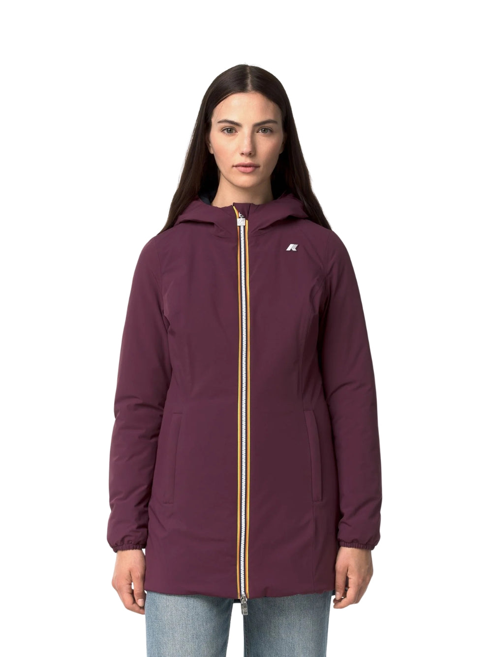 Giubbotto K-Way donna denise - Viola/Blu