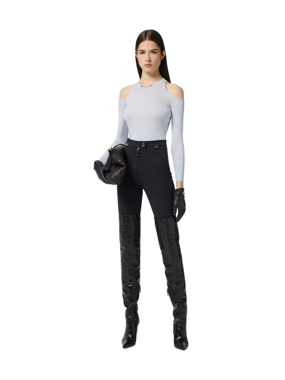 Pantaloni Slim Elisabetta Franchi