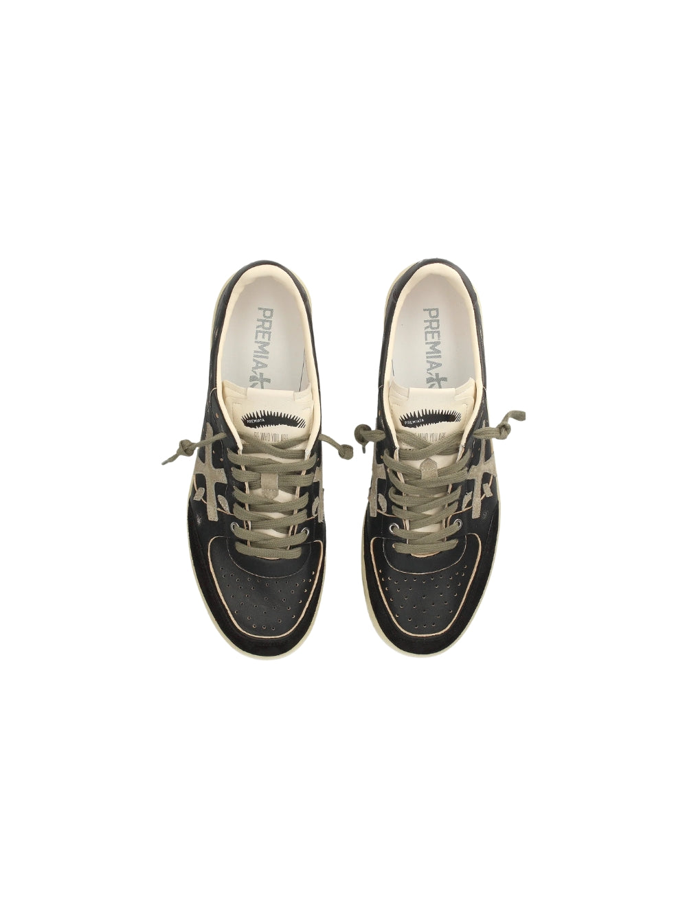 Sneakers Premiata uomo bsktclay - Nero