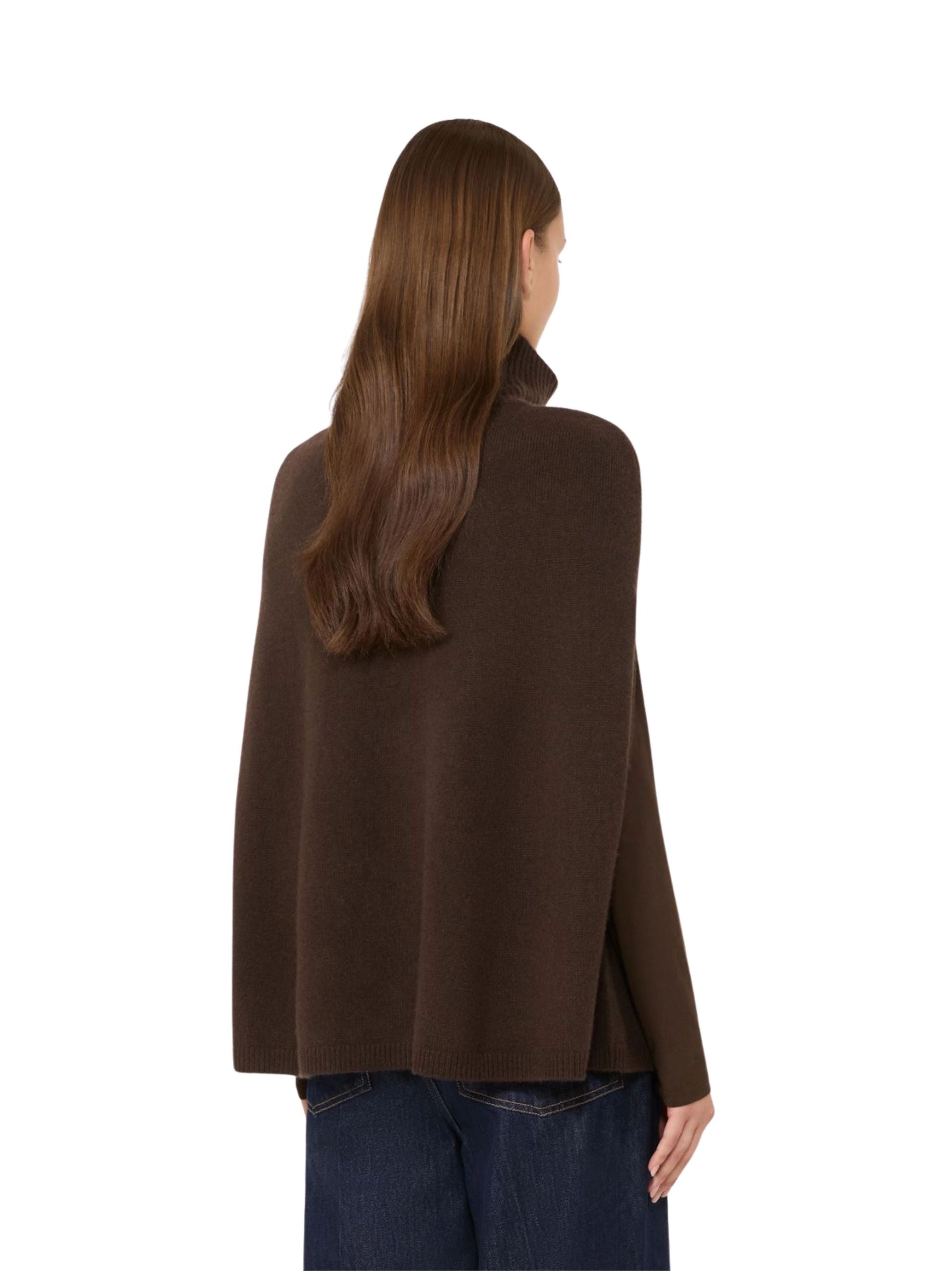 Maglione Weekend Max Mara donna collo alto - Marrone