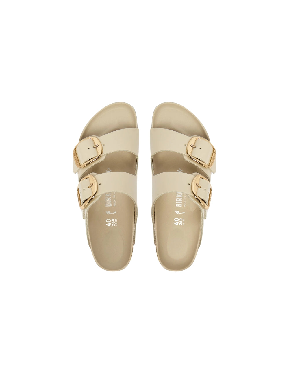 Sandali Birkenstock unisex  arizona - Bianco
