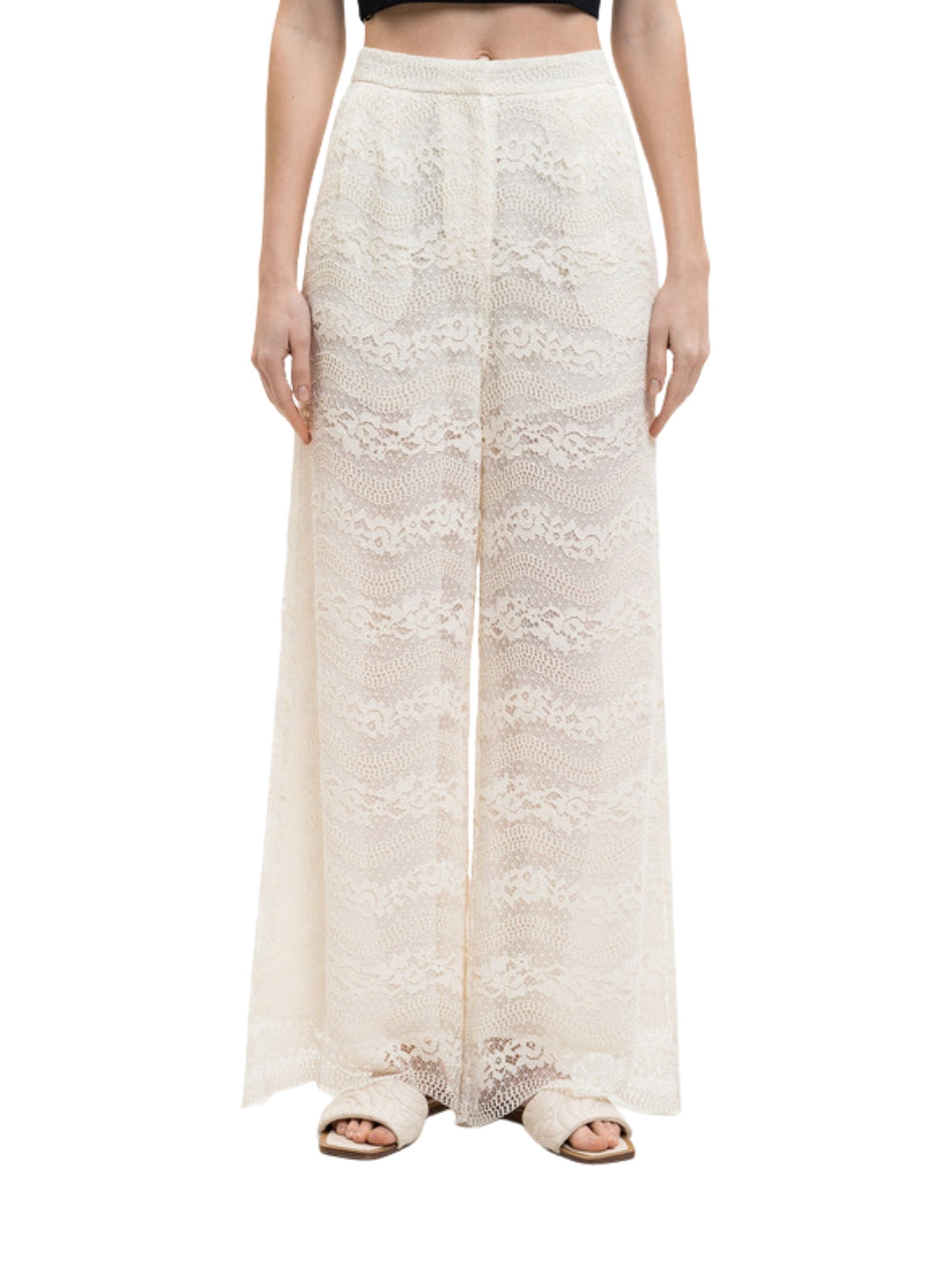 Pantaloni In pizzo Twinset