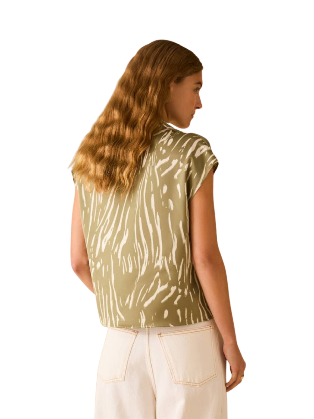 Camicia Penny Black donna in raso - Verde