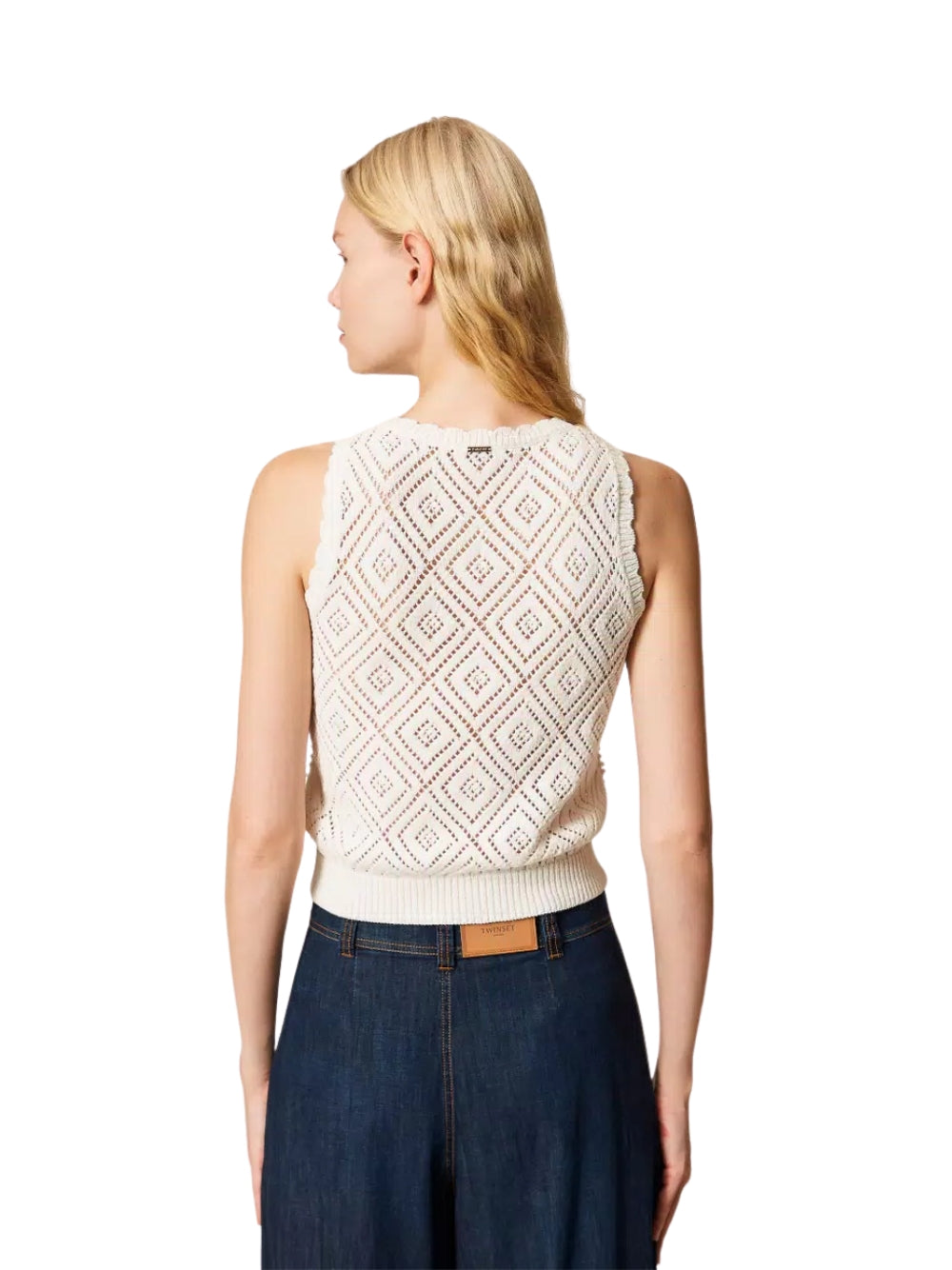 Top Traforato Twinset