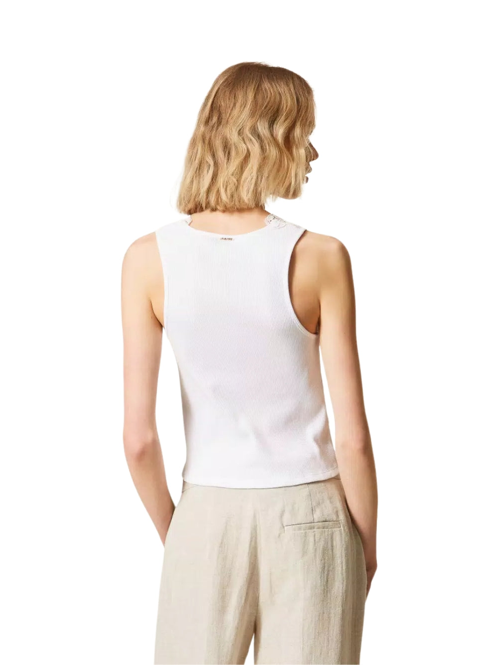 Top Smanicato Twinset