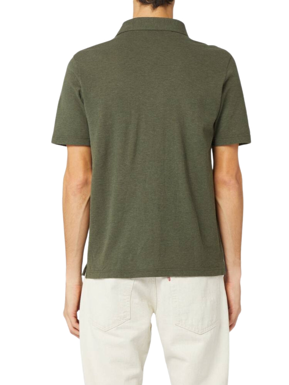 Polo Gran Sasso uomo in micropiquet - Verde