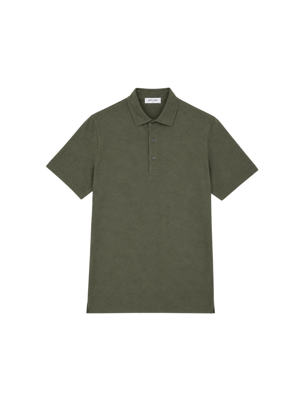 Polo Gran Sasso uomo in micropiquet - Verde