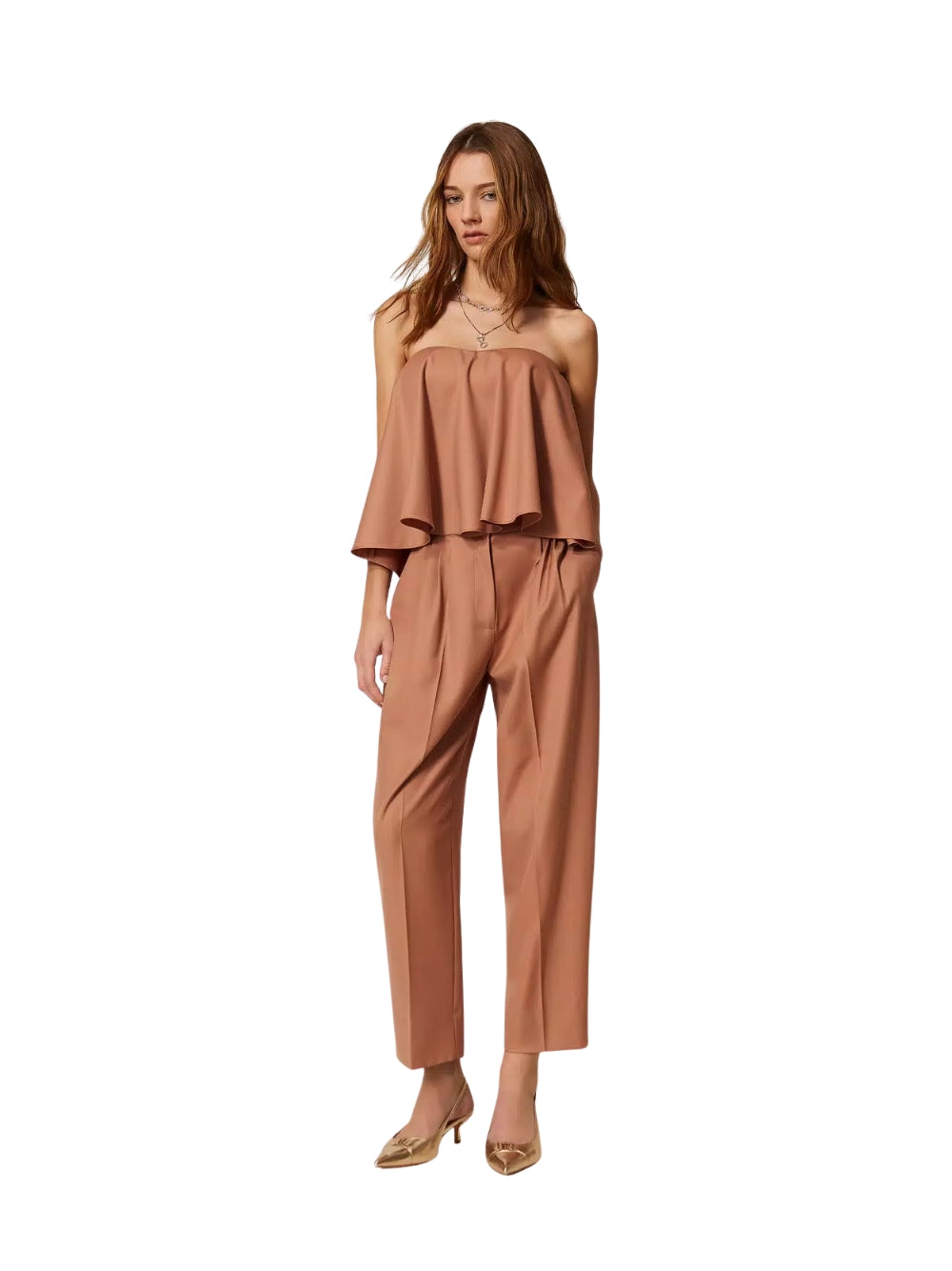 Pantaloni Cropped Twinset
