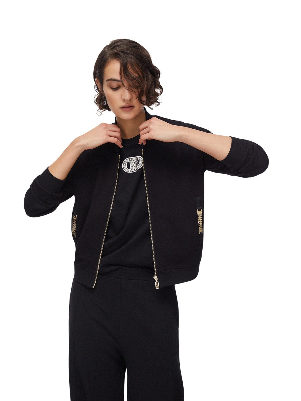 Felpa con zip Liu Jo