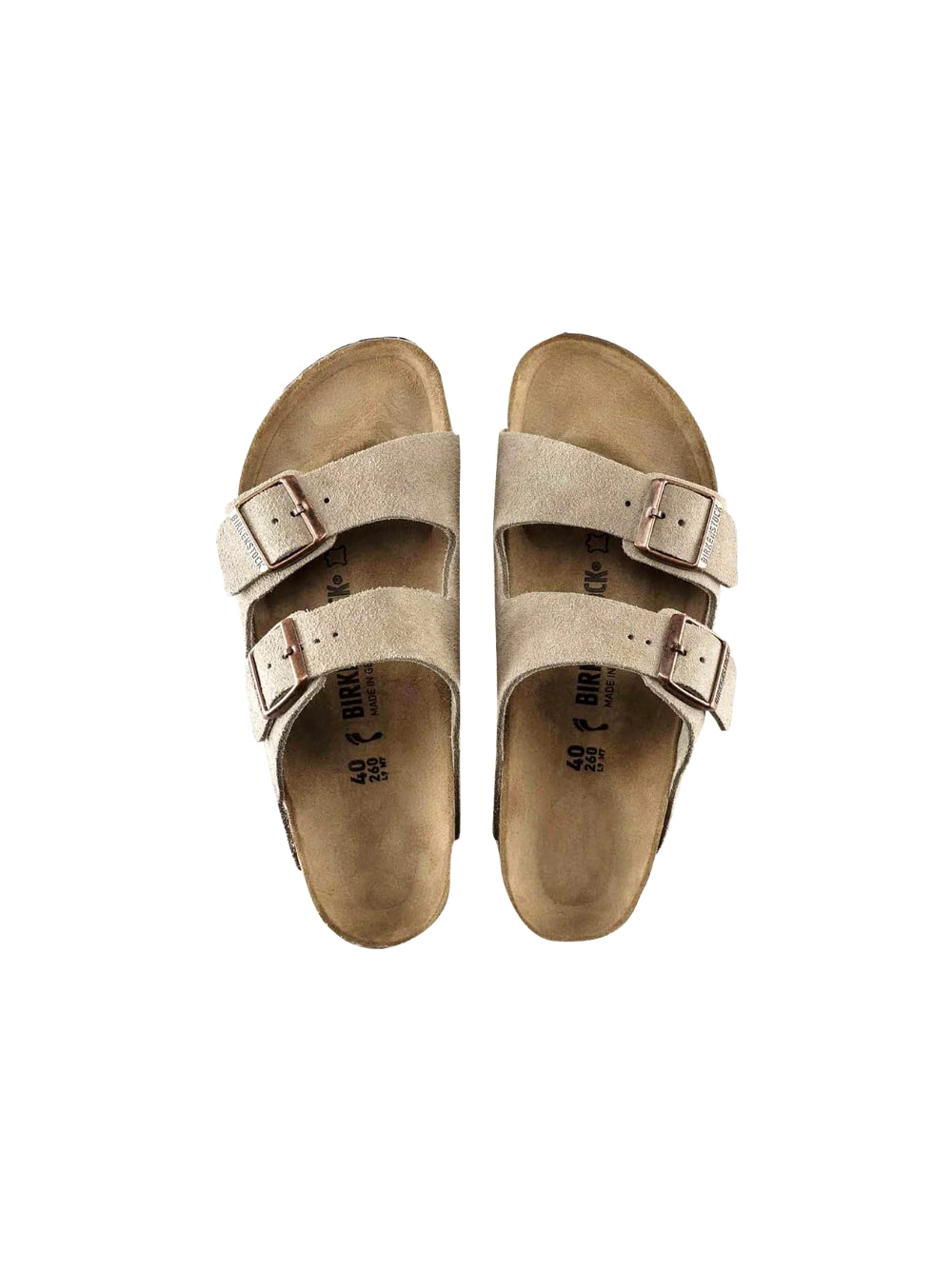 Sandali Birkenstock unisex arizona - Grigio