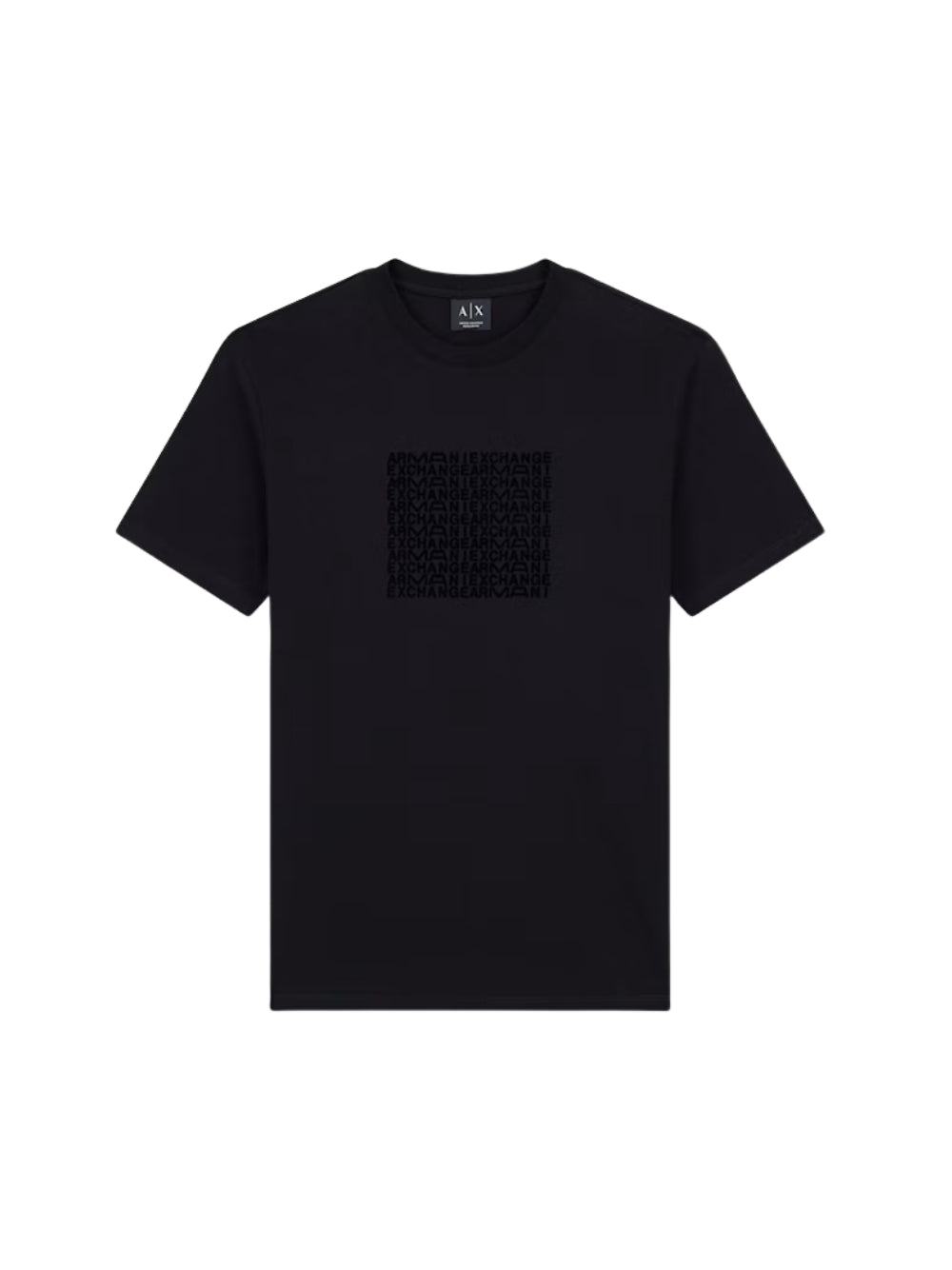 T-Shirt Armani Exchange uomo in cotone - Nero