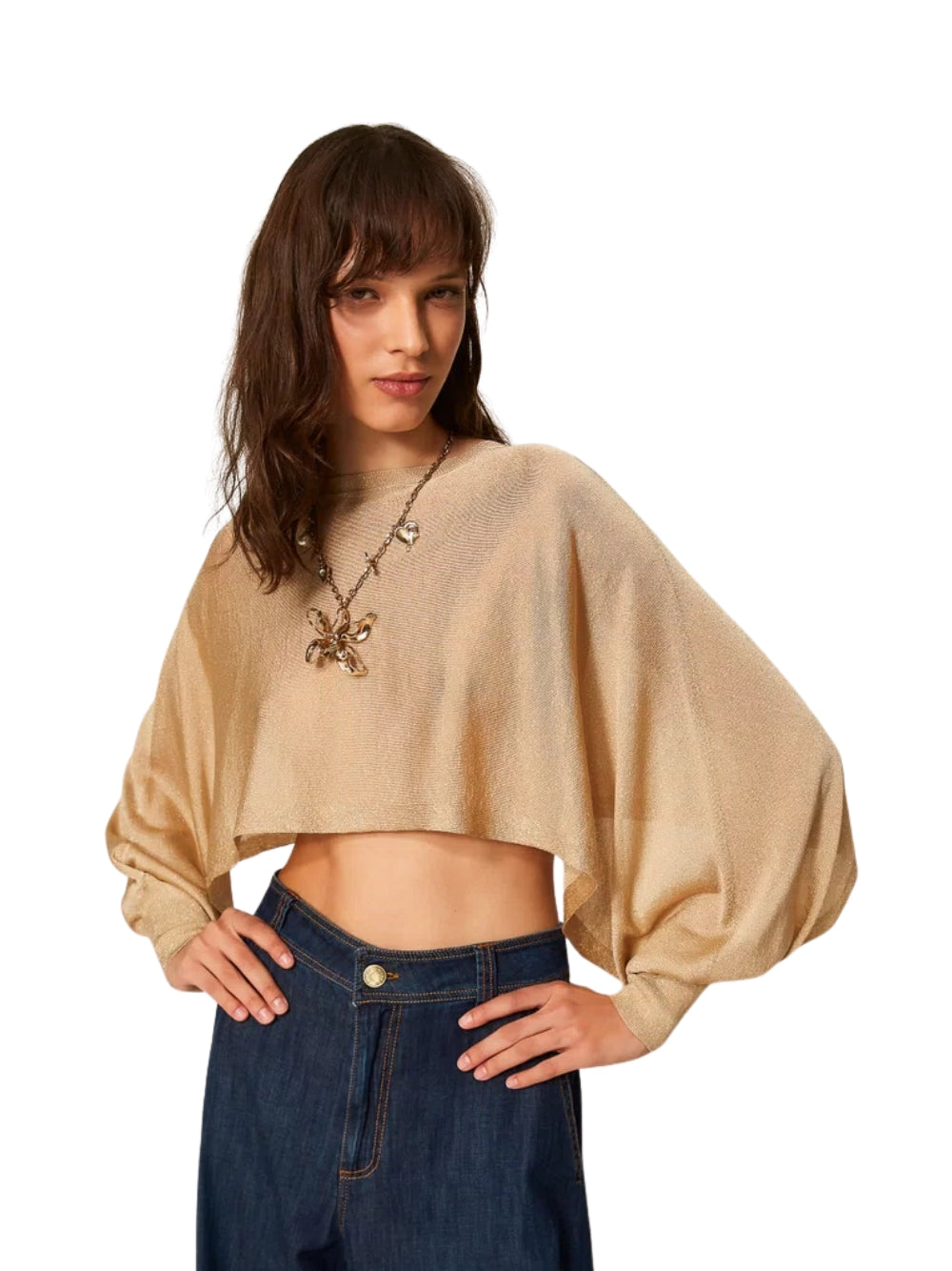 Maglia Cropped Twinset
