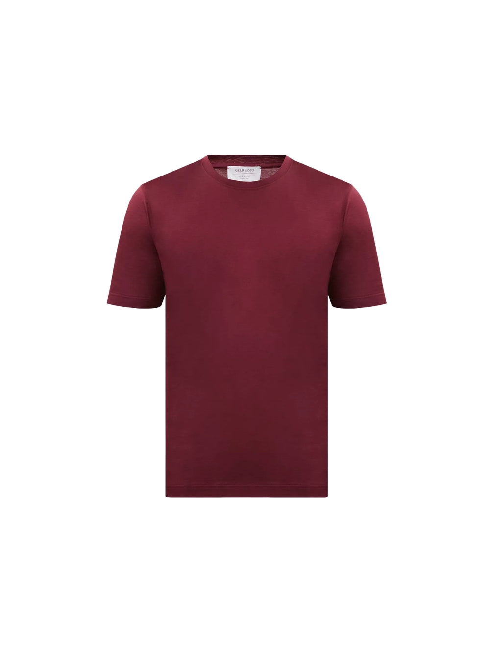 T-Shirt Gran Sasso uomo a girocollo - Rosso
