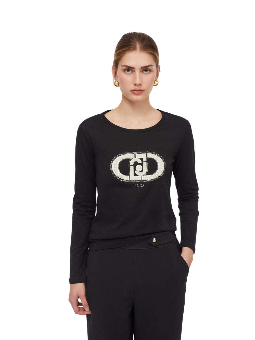 T-Shirt a girocollo Liu Jo