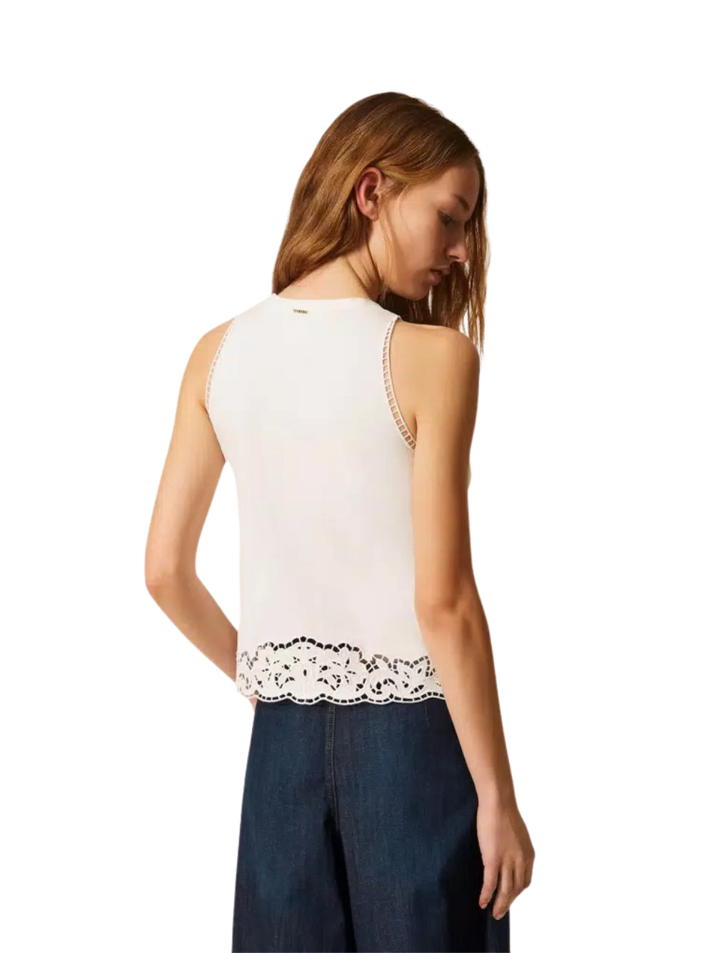 Top Smanicato Twinset