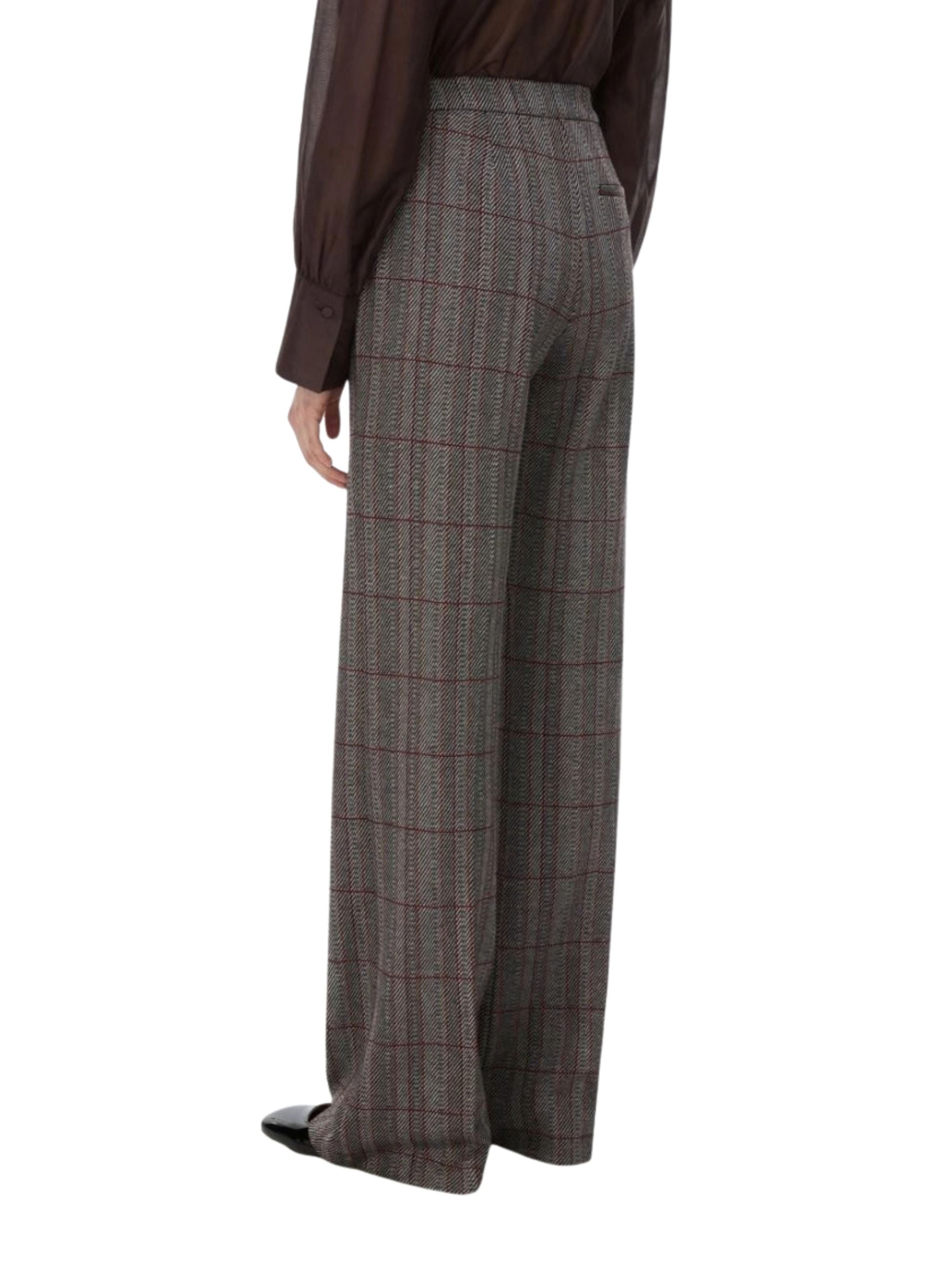 Pantaloni Iblues donna jacquard - Nero
