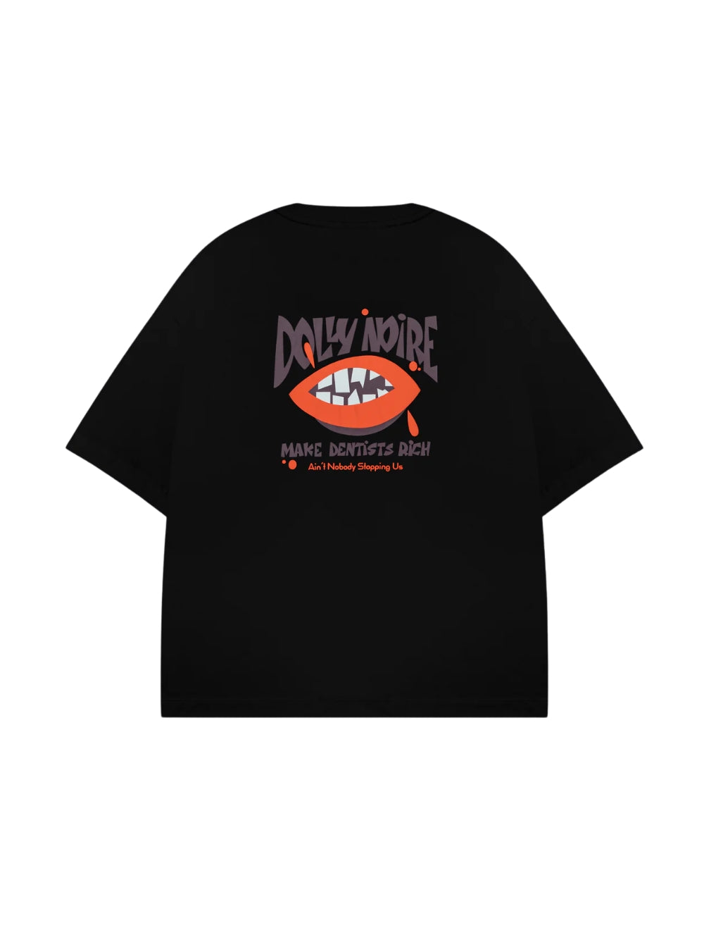 T-Shirt a maniche corte Dolly Noire