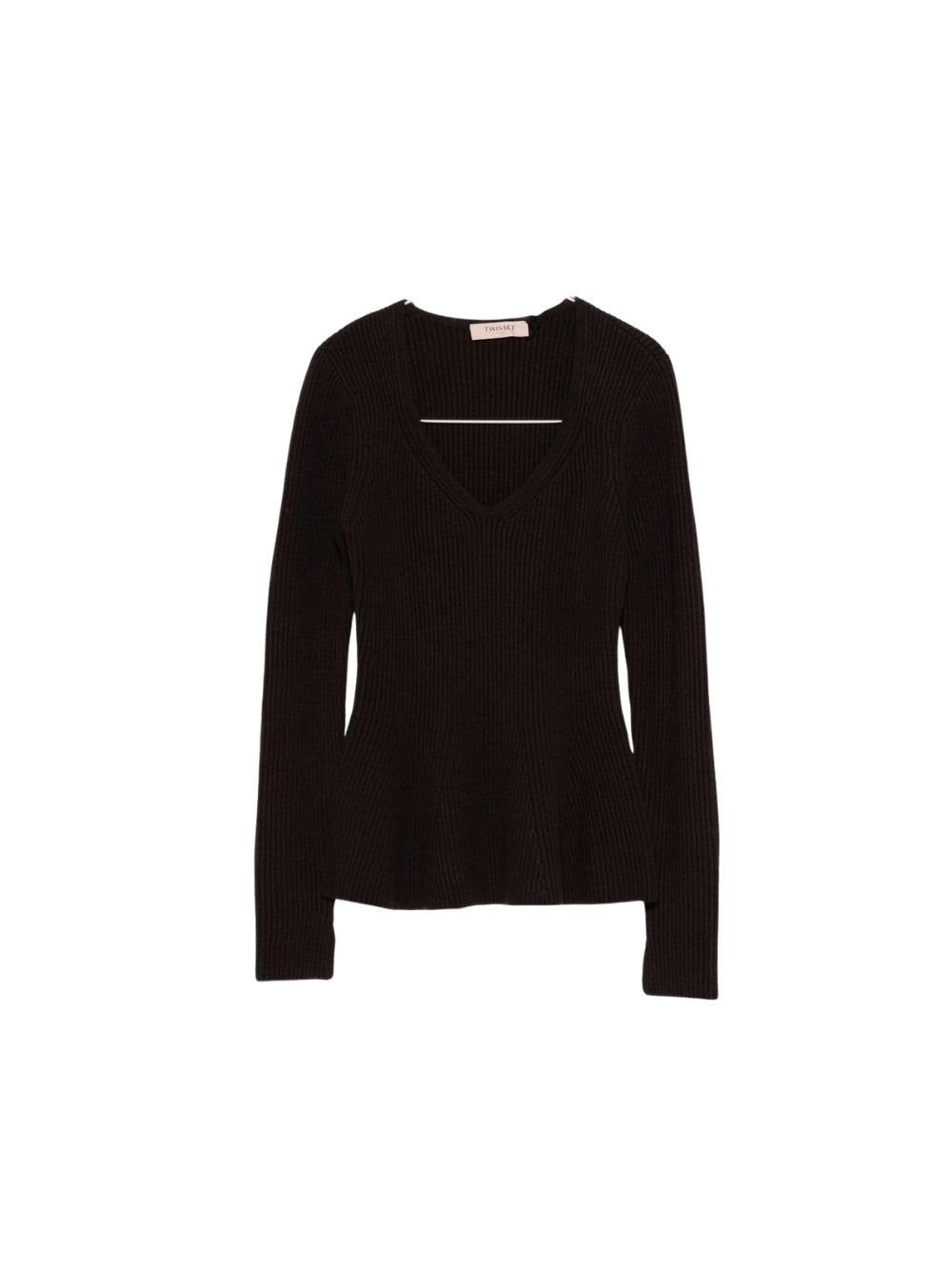 Maglione a coste Twinset