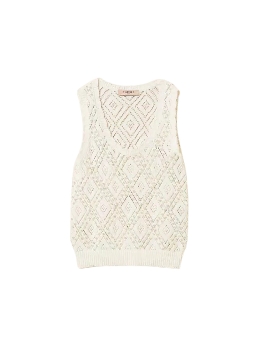 Top Traforato Twinset