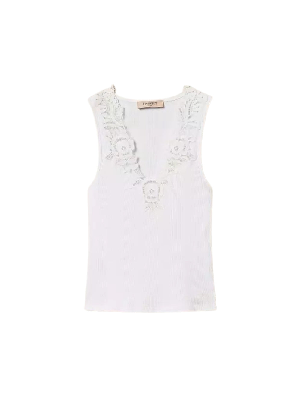Top Smanicato Twinset