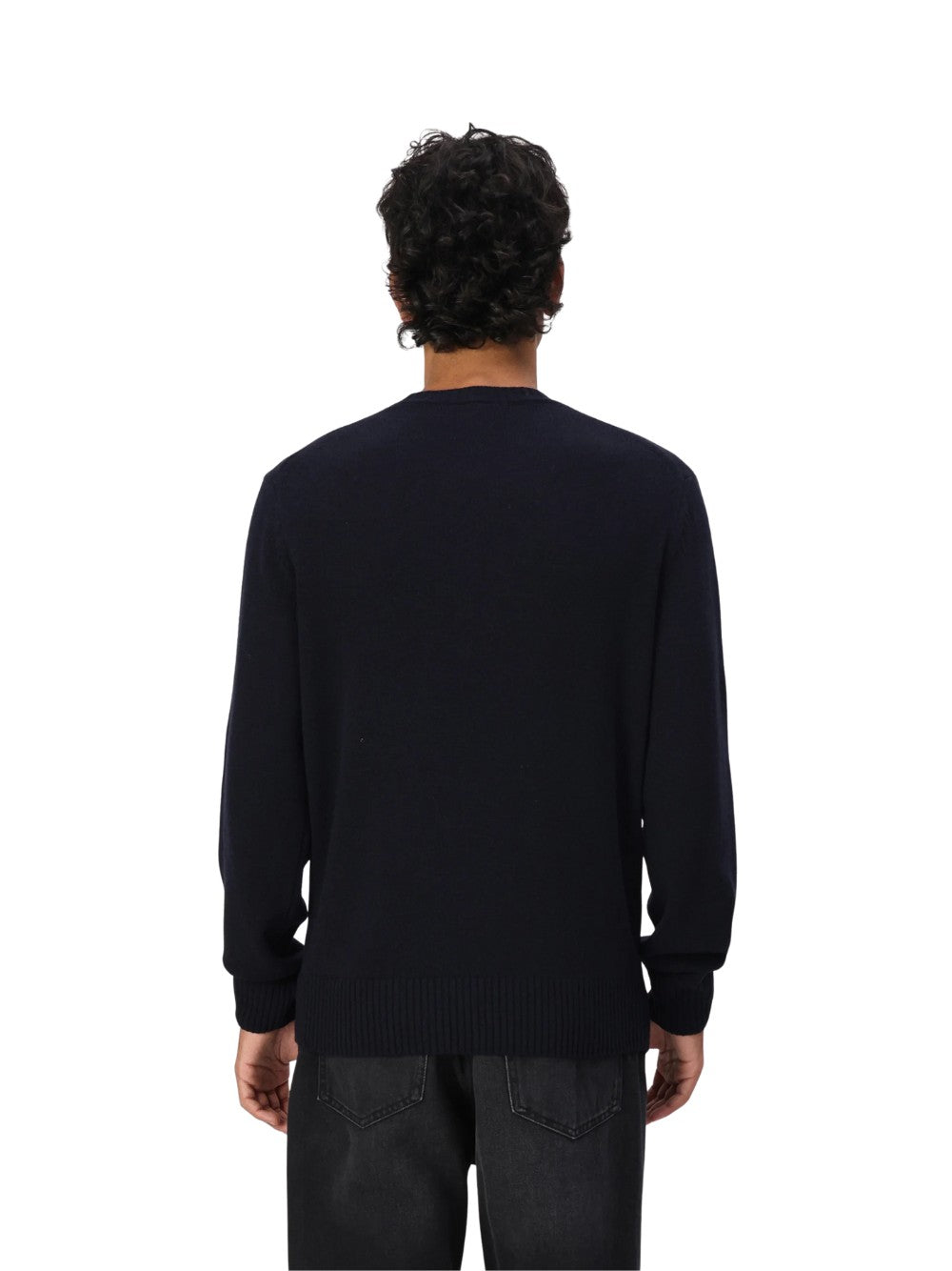 Maglione Lacoste uomo in lana- Blu