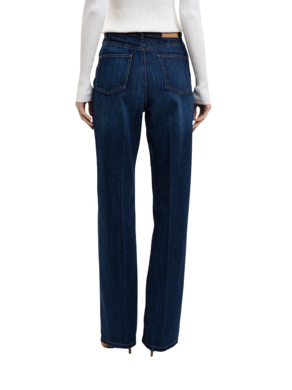 Jeans con effetto usurato Twinset