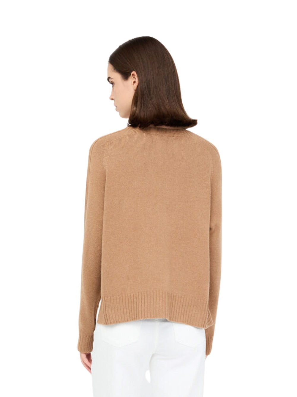 Maglia Liu Jo donna con logo e strass - Beige