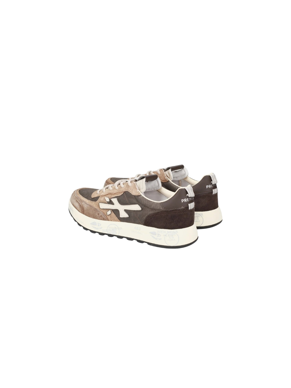 Sneakers Premiata uomo nous - Marrone