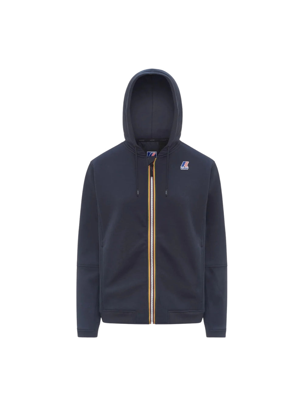 Felpa K-Way uomo prosper brushed - Blu