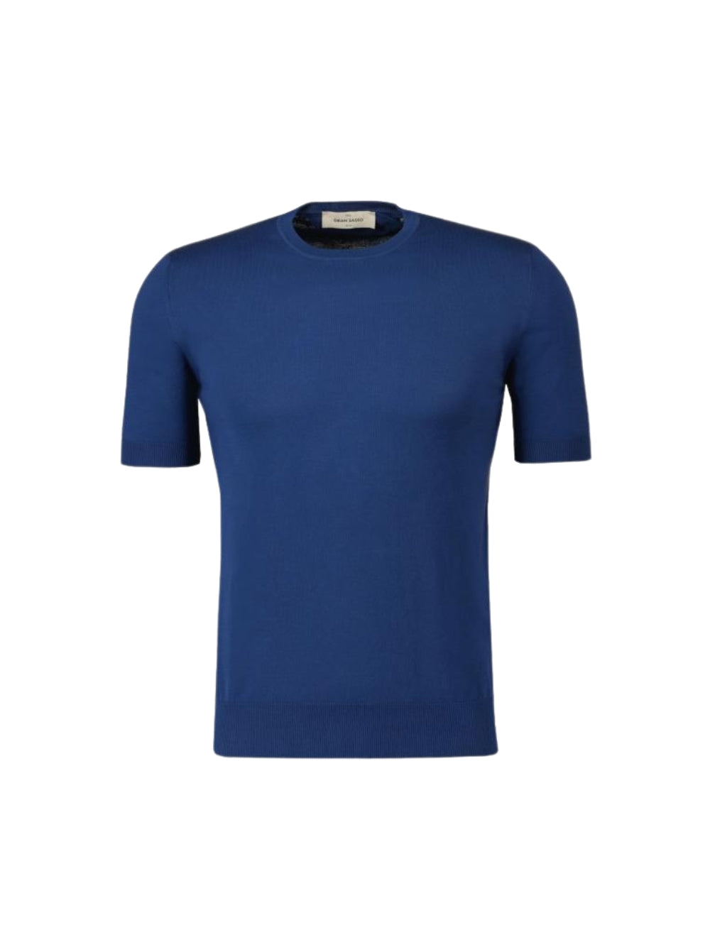 T-Shirt Gran Sasso uomo a girocollo - Blu