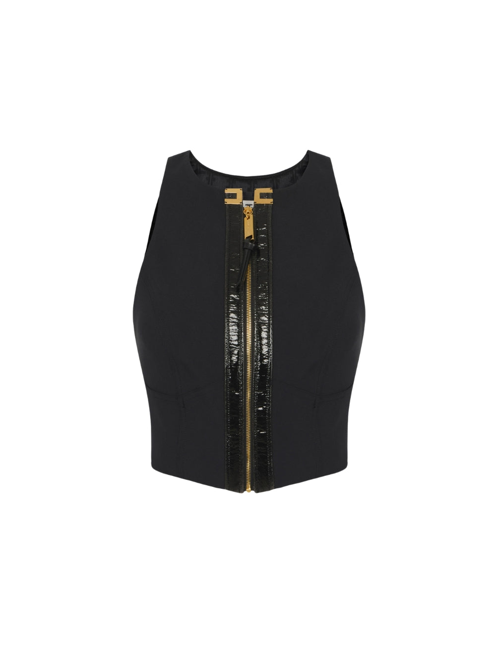 Top con zip Elisabetta Franchi