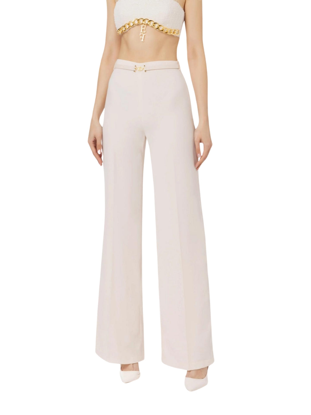 Pantaloni a palazzo Elisabetta Franchi