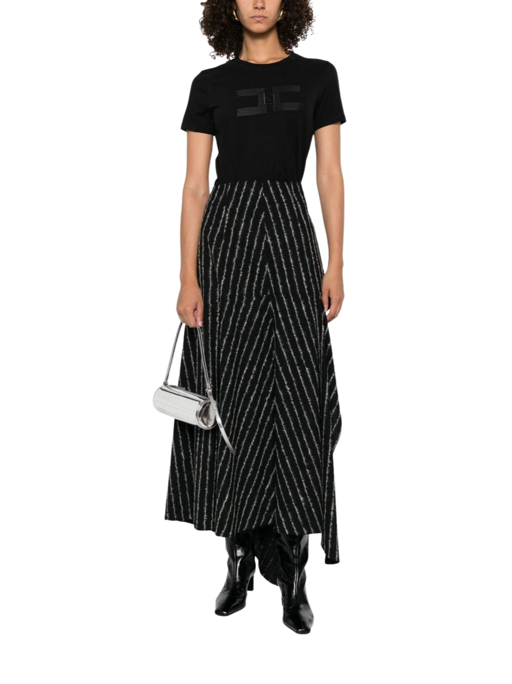 T-Shirt Con logo Elisabetta Franchi