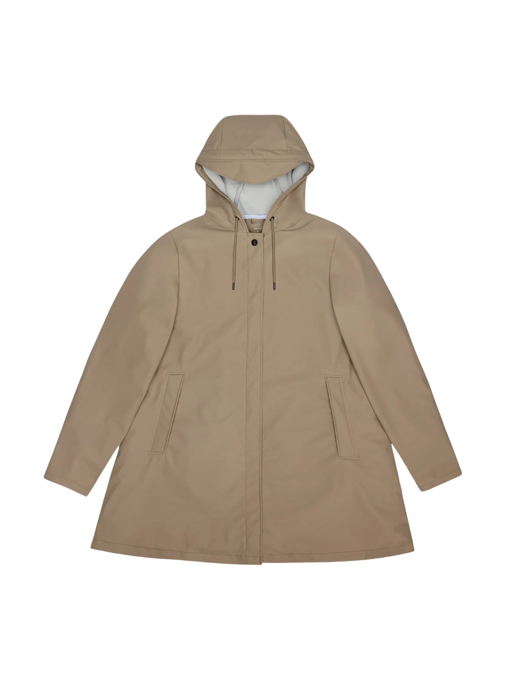 Giacca Rains unisex a-line w - Beige