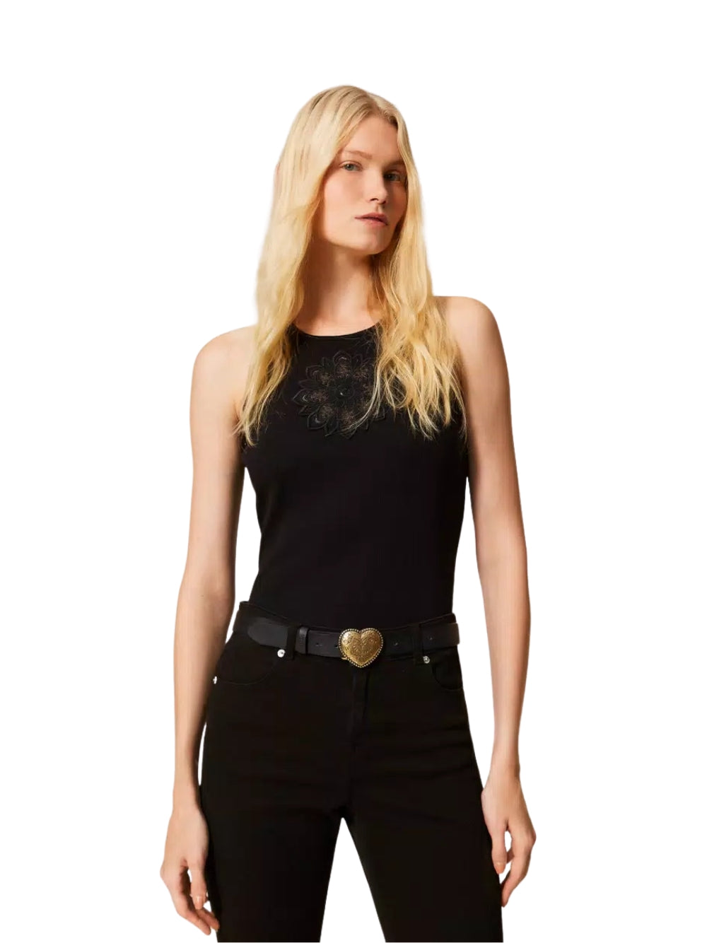 Top Smanicato Twinset