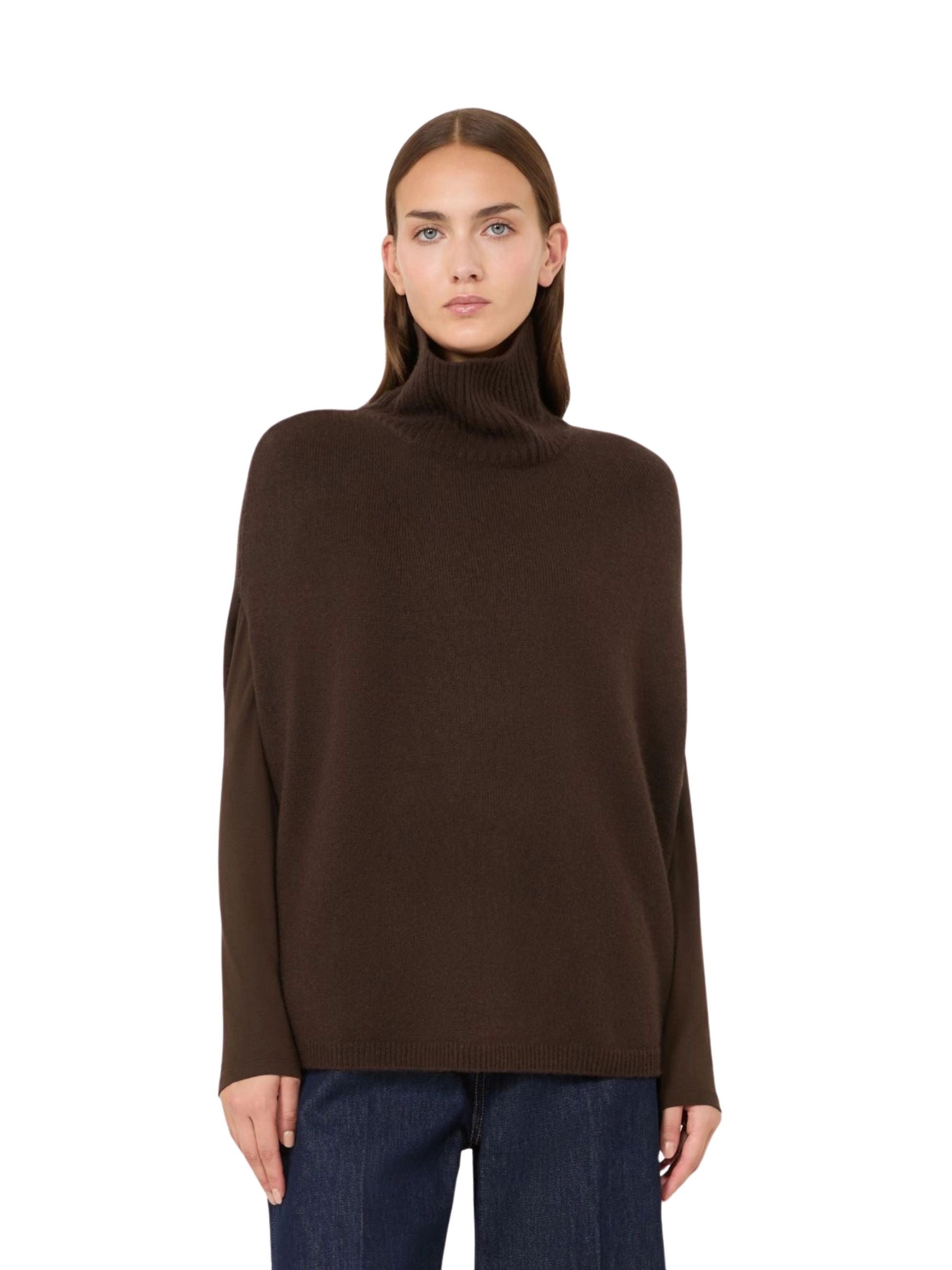 Maglione Weekend Max Mara donna collo alto - Marrone