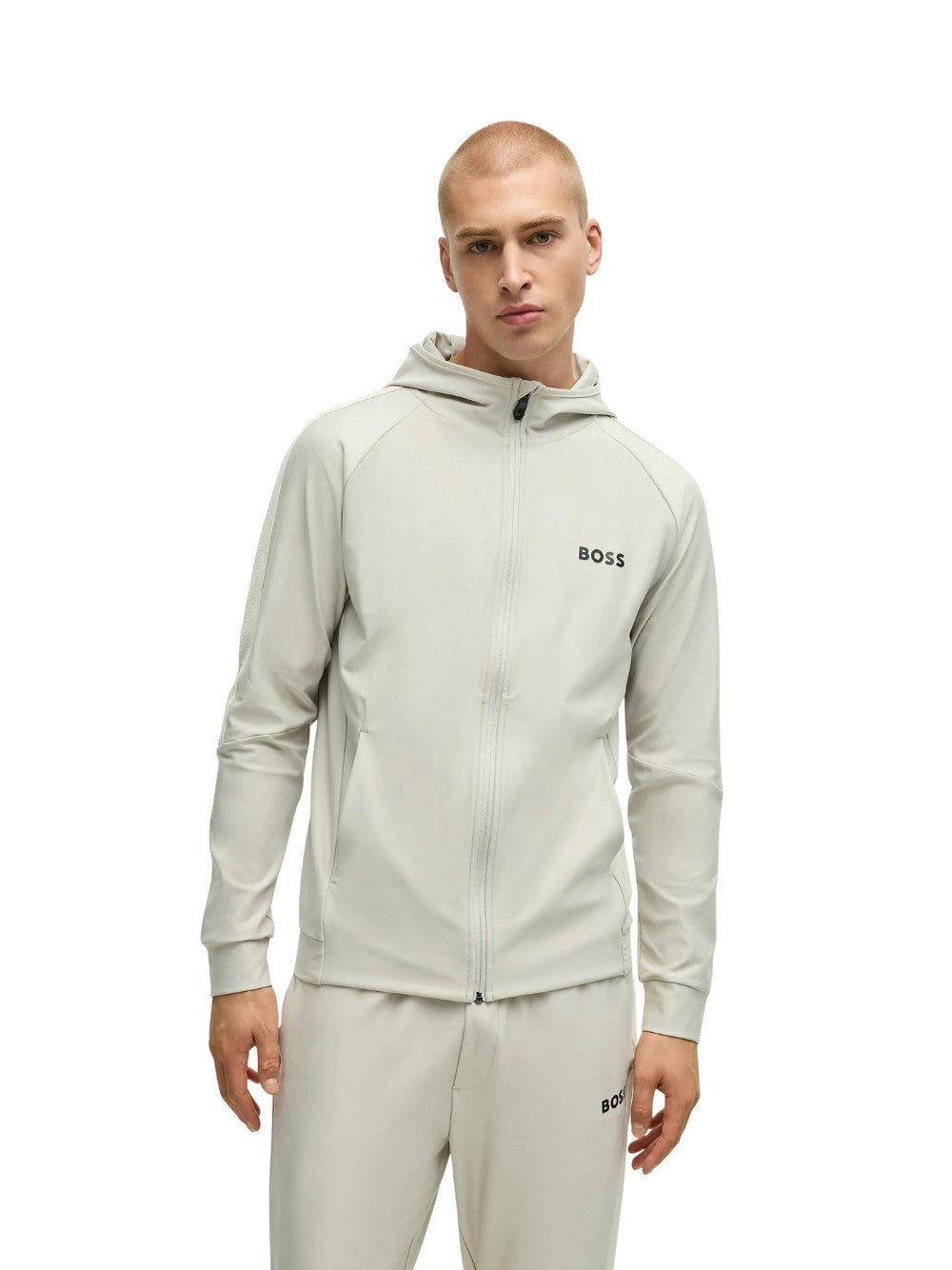 Felpa con cappuccio Boss