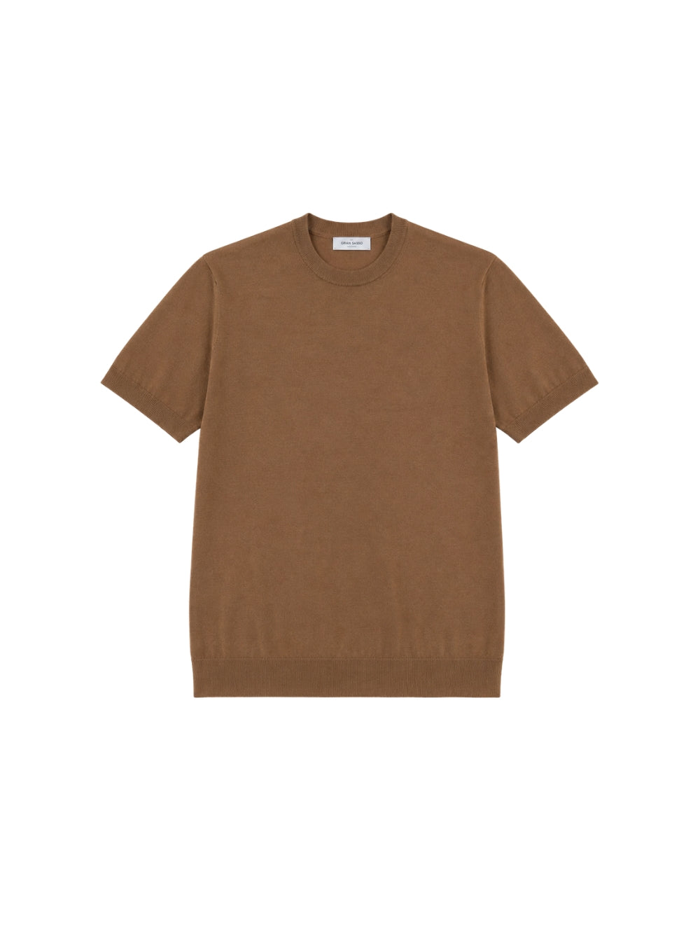 Maglia Gran Sasso uomo a girocollo - Marrone