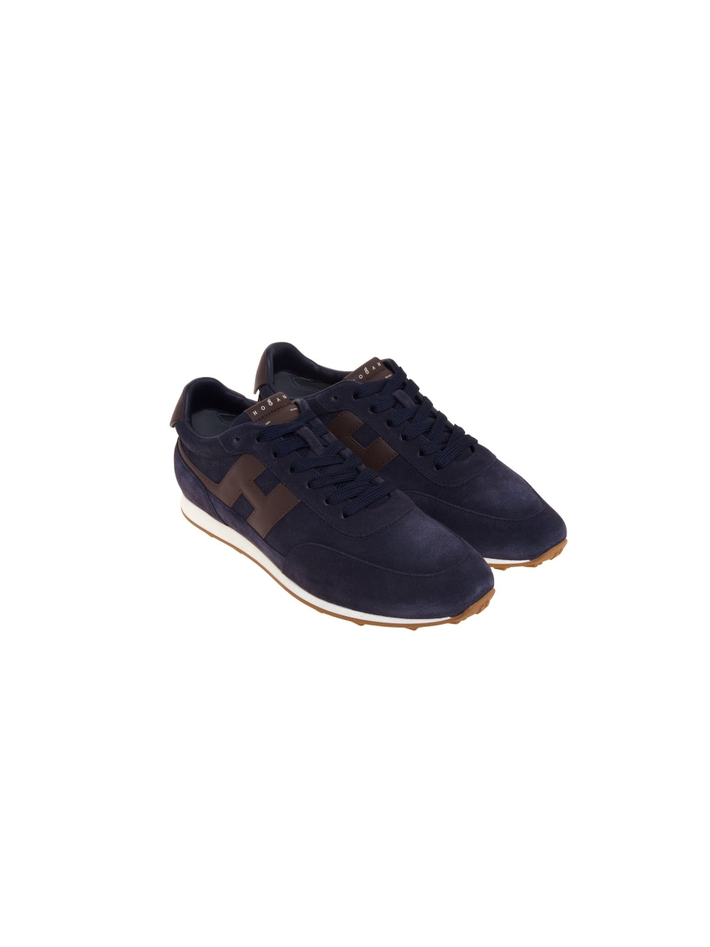 Sneakers Hogan uomo in pelle - Blu