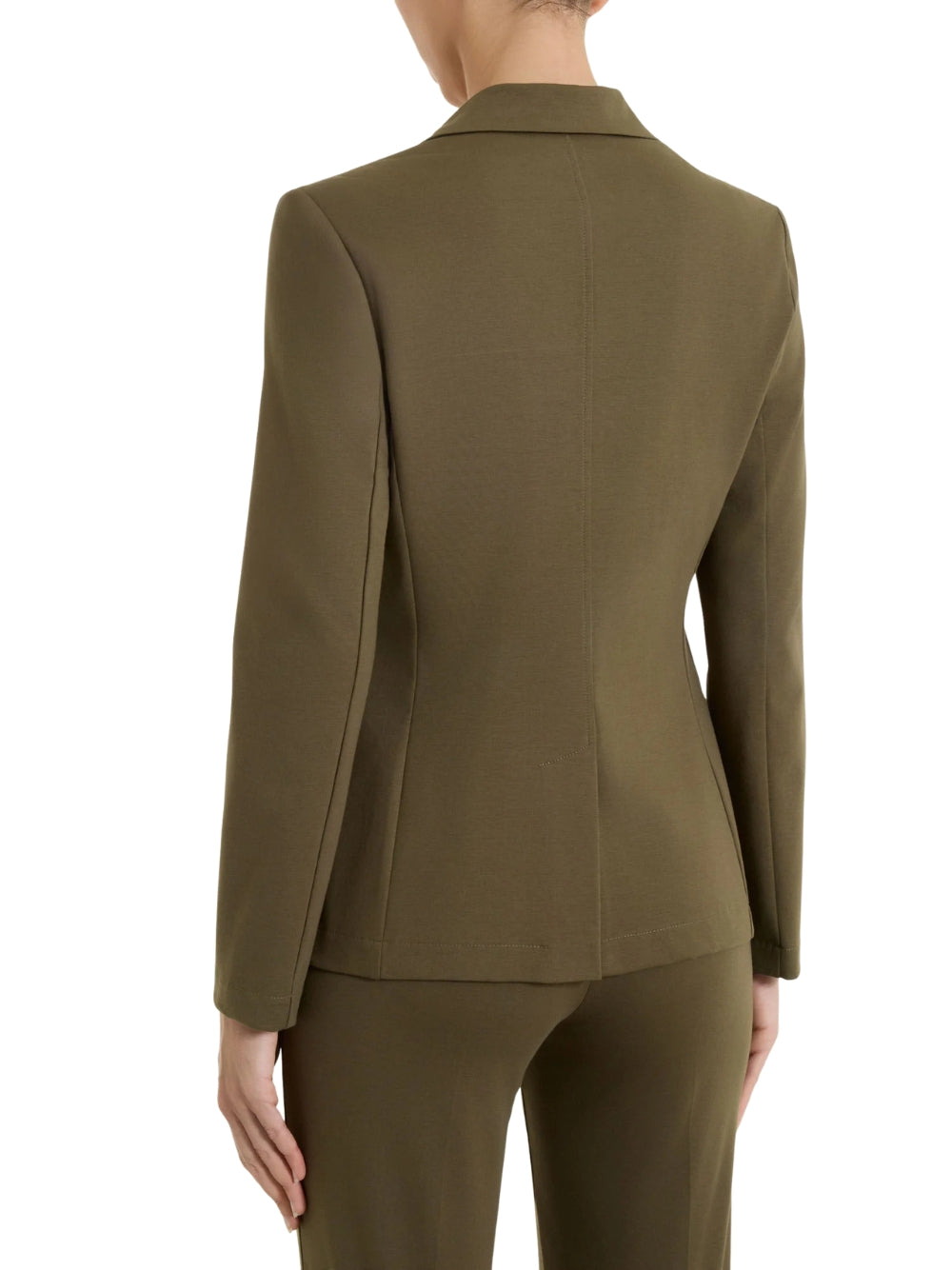 Giacca Ragno donna con rever - Verde