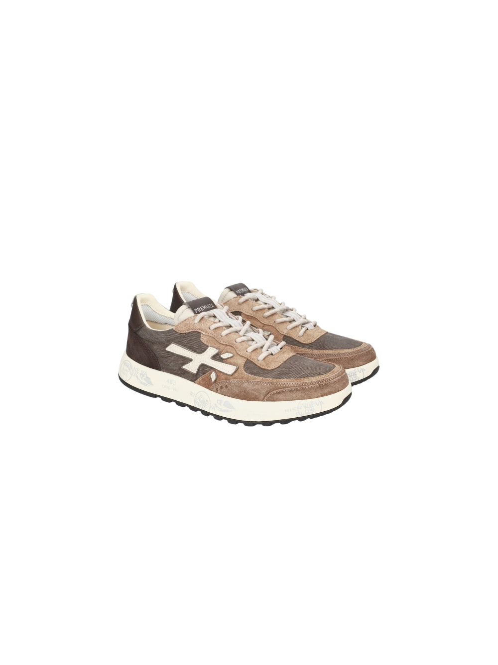 Sneakers Premiata uomo nous - Marrone