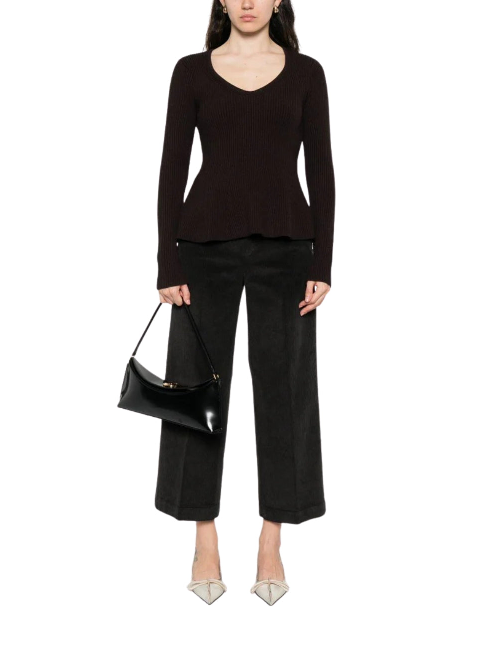 Maglione a coste Twinset