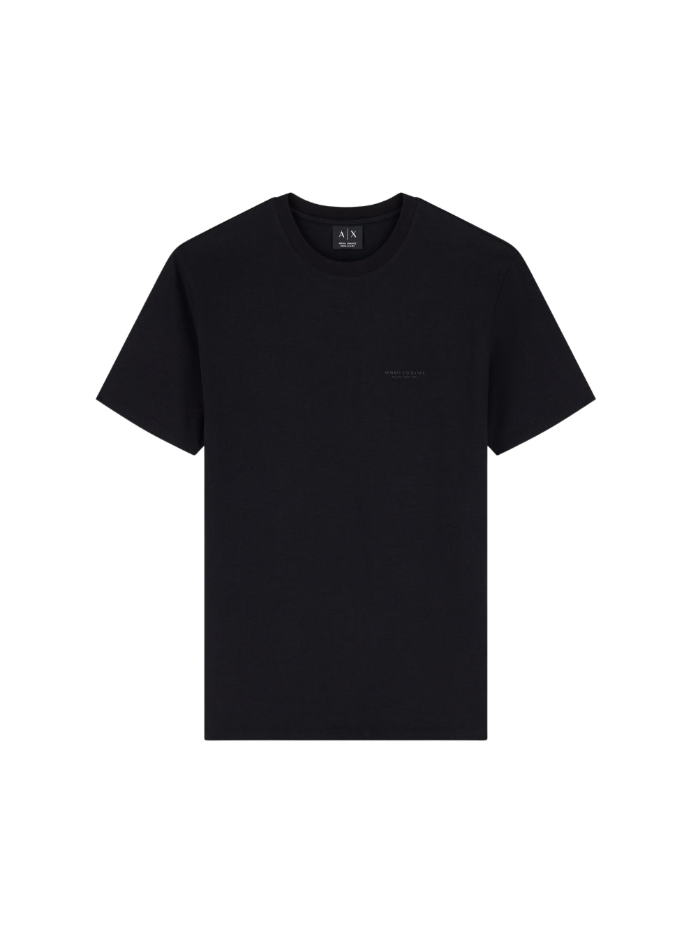 T-shirt Armani Exchange uomo a girocollo - Nero
