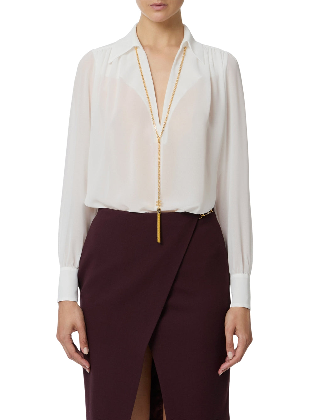Camicia In georgette Elisabetta Franchi