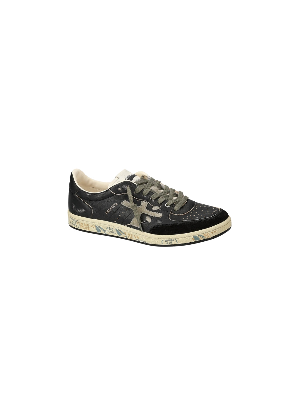 Sneakers Premiata uomo bsktclay - Nero